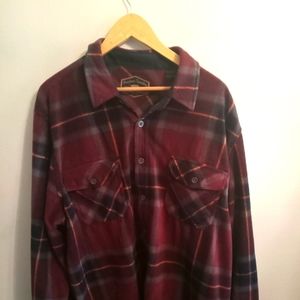 Freedom Foundry Mens Shirts Freedom Foundry Plaid Fleece Shirt